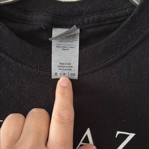 Fugazi Band Shirt. Gildan Black Short Sleeve Tee - Picture 3 of 3